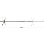 第一電波 CP5HS II 7/14/21/28/50MHz5バンドグランドプレーンアンテナ
