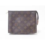  бесплатная доставка LOUIS VUITTON Louis Vuitton монограмма косметичка poshu*towa let 19 M47544 б/у 