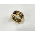 Yahoo! Yahoo!ショッピング(ヤフー ショッピング)送料無料 BVLGARI ブルガリ B-zero1 ビーゼロワン リング 指輪 750 YG K18 イエロー ゴールド 2バンド 47  新品仕上げ