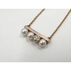TASAKItasaki маленький баланс бриллиант Solo колье жемчуг жемчуг 750 K18 Sakura Gold P-16743-5-18KSG новый товар отделка 