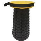 山本電気(YAMAMOTO) 折り畳み式アウトドアチェア（黄） SH-STOOL-YE(Yellow) 伸縮スツール SHSTOOLYE