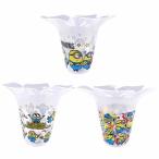 光る ミニオンズ フラワーカップ 12個入 光るカップ かき氷 カキ氷 約300ml 光るジュース 光るボトル 光る 光るおもちゃ ドリンク容器 飲料容器 お祭り イベント