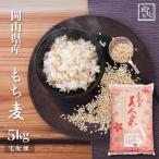 もち麦 5kg(5kg×1袋) 雑穀 令和6年産 岡山県産 キラリモチ麦 安い 国産 送料無料