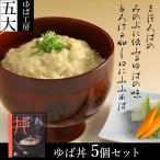 湯葉 ギフト レトルト セット　ゆば工房 五大　ゆば丼5個セット　国産大豆100％ お取り寄せ 身延町 お中元