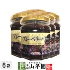 プレミアム ブルーベリーバター 200g×6個セット 希少糖入り 藍苺 ブルーベリージャム BLUEBERRY BUTTER Made in Japan