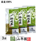 お茶 日本茶 煎茶 掛川深蒸し茶100g×3袋セット 掛川茶 送料無料