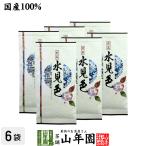 お茶 日本茶 煎茶 水見色100g×6袋セット 葉酸 送料無料