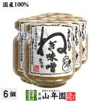 国産 おばあちゃんのねぎ味噌 100g×6個セット ごはんのお供 お湯をさして味噌汁お茶 送料無料