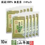 健康食品 国産無農薬100% 日本山人参 粉末 ヒュウガトウキ 50g×10袋セット 九州産ノンカフェイン 送料無料