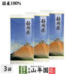 お茶 日本茶 煎茶 静岡茶 青 100g×3袋セット 徳用 送料無料