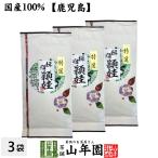 お茶 日本茶 煎茶 日本茶 お茶 茶葉 特選指宿頴娃 100g×3袋セット 送料無料