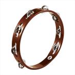 MEINL タンバリン Traditional Wood Tambourine Steel Jingles 1row TA1AB