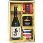 麦焼酎 おつまみセット 特蒸泰明 ( とくじょうたいめい ) 25度 720ml ＋ 缶詰おつまみ 5種セット