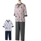  игла вытащенный небо . линия цветок 7 минут рукав пижама M L весна лето ... женский для женщин 