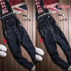 メンズ オーバーオール ファッション 細身デザイン サロペット デニム パンツ 人気商品 カッコいい オリジナル ヴィンテージ スリムフィット
