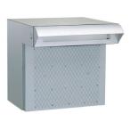 ハッピーポスト　676-K　ポスト口・受箱一体型  ダイヤル錠付