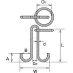 係船環　MM-32　SUS-304ステンレス　水本機械製作所　マリン金具