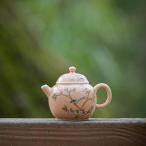 中国茶器 茶壺 茶杯3個付き 陶磁器 