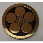  круг . слива горшок 7cm высококлассный дом . искусство гравировки эмблема 