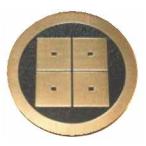  круг . flat 4 . глаз 7cm высококлассный дом . искусство гравировки эмблема 