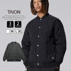 TAION タイオン ユニセックス アウター スポーツクラシック ダウンスタジアムジャンパー スタジャン ワッシャー 上質ダウン スポーティ カジュアル TAION-111BSC