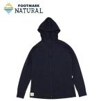 在庫一掃セール対象品 Footmark Natural FNM メンズ 長袖フルジップパーカー 0242052 フットマーク 防虫加工 吸湿速乾 アウトドア