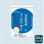 ショッピングお米 米 お米 20kg てんたかく 富山県産 白米 5kg×4袋 令和5年産