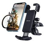 【全面保護】Bluelage 自転車 スマホ ホルダー スタンド オートバイ バイク 携帯ホルダー 片手操作 手帳型ケース対応 クロスバイク ロードバ