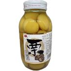 【まとめ買い】栗甘露煮 中国産 大容量1100g 固形料650ｇ 瓶詰 12個セット