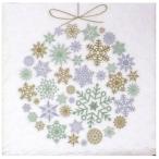 Yahoo! Yahoo!ショッピング(ヤフー ショッピング)手芸 デコパージュ ペーパーナプキン  デコパージュ用 ペーパー クリスマス Chiristmas xmas ペーパーナフキン　xmas・雪結晶の