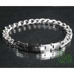 Yahoo! Yahoo!ショッピング(ヤフー ショッピング)純ゲルマニウム装着 チタン喜平ブレスレット 軽量で金属アレルギーの心配の少ないチタンブレスに純ゲルマニウムをセットしたアクセサリー