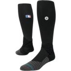 メール便送料無料　STANCE スタンス 野球 カラーソックス 試合用 MLB公認 メジャー公認 DIAMOND PRO OTC M759C16DIA BLACK
