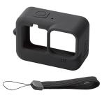 エレコム GoPro HERO11/10/9 Black ケース シリコン ブラック AC-GP9BSSCBK