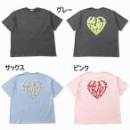 10%OFF/メール便/子供服/キッズ/ジュニア/女子/半袖/Tシャツ/トップス/ハートロゴビッグT/ALGY【アルジー】2025夏