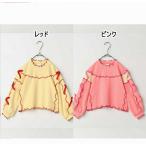 メール便/子供服/キッズ/女の子/長袖/トップス/裏毛/メロウ＆メニイリボントレーナー/p.premier【ピードットプルミエ】2026秋冬