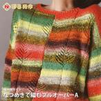 ショッピング毛糸 編み物 キット 毛糸 / NORO(野呂英作) なつめきで編むプルオーバーキットA