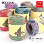 毛糸 まとめ買い 6玉 グラデーション 段染め / SKI YARN(スキー毛糸) スキー コトーラ 6玉セット 春夏