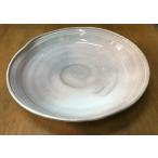 萩焼大皿Ｂ　一方押し　坂田泥華師