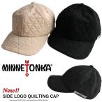 ショッピングMINNETONKA MINNETONKA サイドロゴ やわらか キルティング CAP 57-59cm Free ミネトンカ 刺繍 キャップ 帽子 メンズ レディース キッズ 男女兼用 アウトドア MT-81278400
