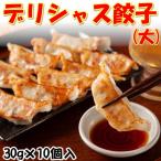ショッピングギョウザ 製麺所が作る デリィシャス餃子(30g×10個) 肉餃子 冷凍 ぎょうざ ギョウザ お惣菜 手作り 家庭 自宅 焼き餃子 惣菜 点心 お取り寄せ グルメ タレなし