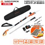  height branch electric saw rechargeable light weight 3m [24V cordless 3m height branch saw light razor 3 kind bag attaching ] pruning at high place saw YARDFORCE yard force ( LSC21P-JP-BGBD3)