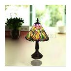 電気スタンド ティファニー デスクライト ガラス工芸 new ベッドサイドランプ ステンドグラス table lamp レトロな卓上照明 飾り電灯 アンティーク