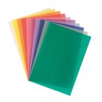 folia 87409 トランスパレントペーパー 厚手 10色10枚セット◆A4サイズ 21×29.7cm 半透明 トランスパレント用紙 工作 制作 クラフト フォリア ドイツ製