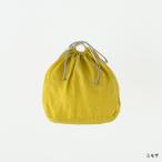 Yahoo! Yahoo!ショッピング(ヤフー ショッピング)リーノエリーナ インナーバッグ シュー ミモザ C63◆Lino e Lina 麻 リネン 52×30cm 巾着袋 収納袋 ポケット付き 洗濯可能 シンプル
