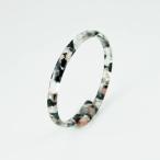 Yahoo! Yahoo!ショッピング(ヤフー ショッピング)KISSO ブレスレット C07 flower gray◆キッソオ バングル フラワーグレイ アクセサリー シンプル 重ねづけ おしゃれ 世界にひとつ ギフト 贈り物 プレゼント