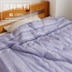 肌掛け布団 夏掛け布団 洗える シングル 日本製 高島ちぢみ かけふとん 綿100 薄い 軽い 軽量 キルトケット おしゃれ 柄 丸洗い可能 国産 ふとん
