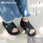【早割10%OFFクーポン】サンダル レディース 厚底 軽量 歩きやすい 疲れない 痛くない 外反母趾 かかとあり ブーツサンダル 日本製 CROSP