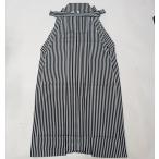  hakama . hakama одиночный товар мужской лошадь езда hakama кимоно для hakama внизу 99cm LL размер чёрный × серый часть с дефектом ( АО ) дешево рисовое поле магазин NO240123-3
