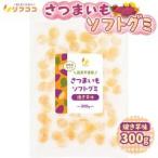 ショッピング在庫処分セール中 （賞味期限2026/3/10まで 在庫処分セール中）さつまいもグミ 焼き芋風味 個包装 1袋300g入（約63粒前後）（※メール便発送・追跡番号有り）