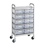 ＣＳワゴン透明ボックス付 CSA-10RSU　代引き不可